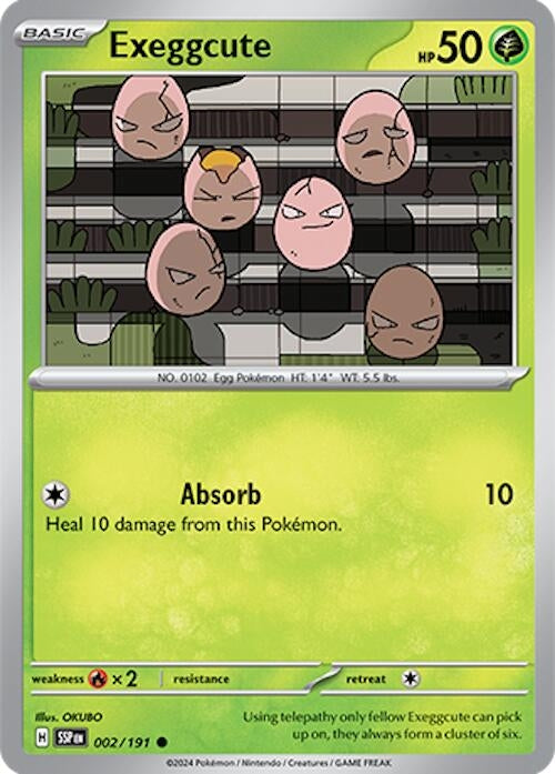 Exeggcute (002/191) (SV08: Surging Sparks)
