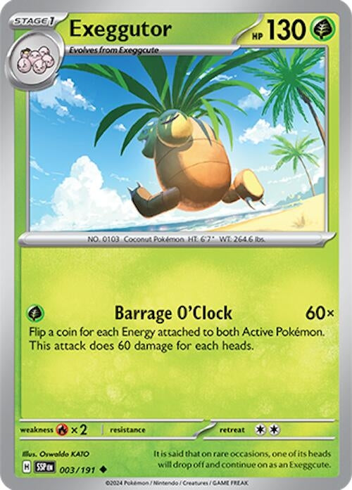 Exeggutor (003/191) (SV08: Surging Sparks)