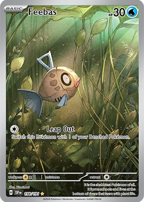 Feebas (198/191) (SV08: Surging Sparks)