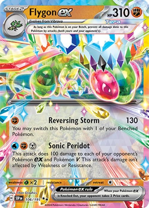 Flygon ex (106/191) (SV08: Surging Sparks)
