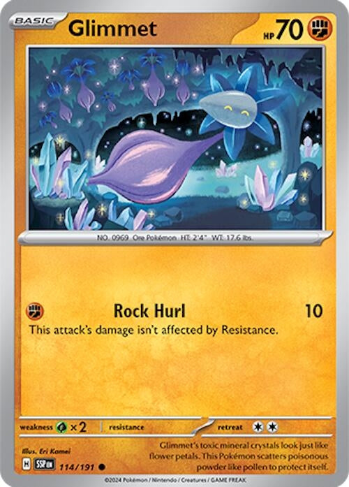 Glimmet (114/191) (SV08: Surging Sparks)