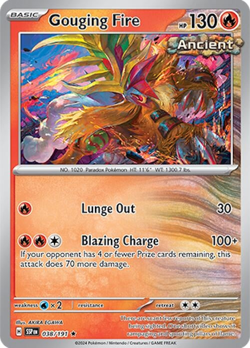 Gouging Fire (038/191) (SV08: Surging Sparks)