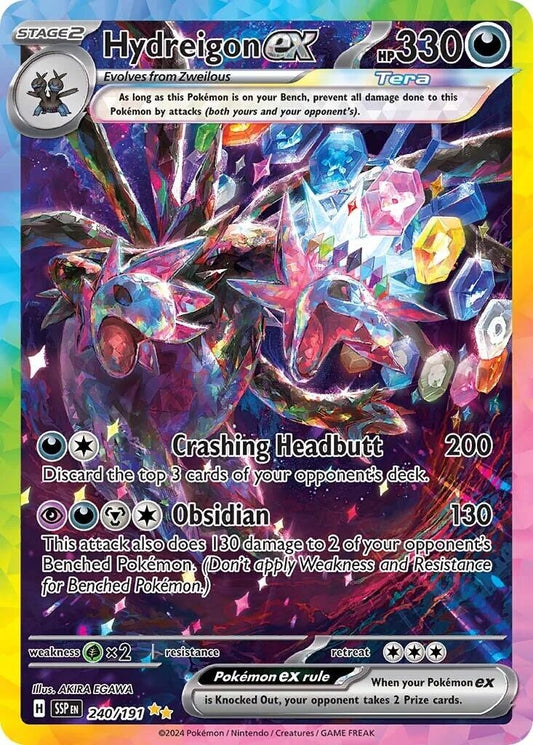 Hydreigon ex (240/191) (SV08: Surging Sparks)