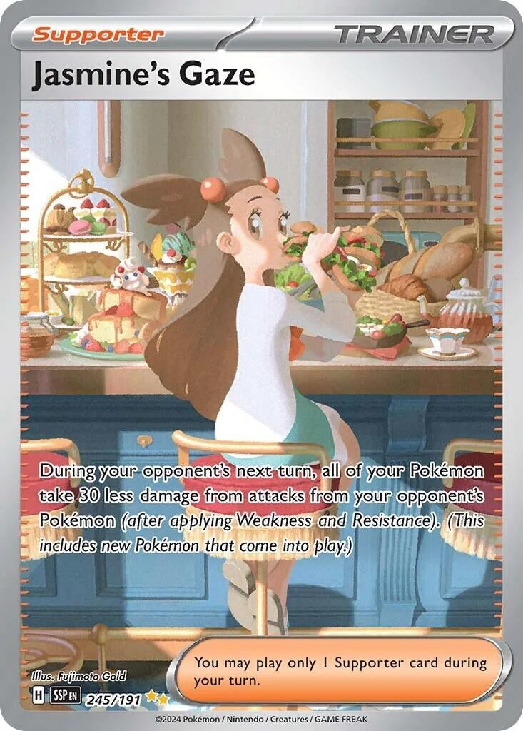 Jasmine's Gaze (245/191) (SV08: Surging Sparks)
