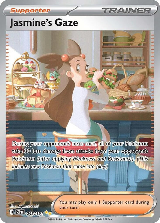 Jasmine's Gaze (245/191) (SV08: Surging Sparks)