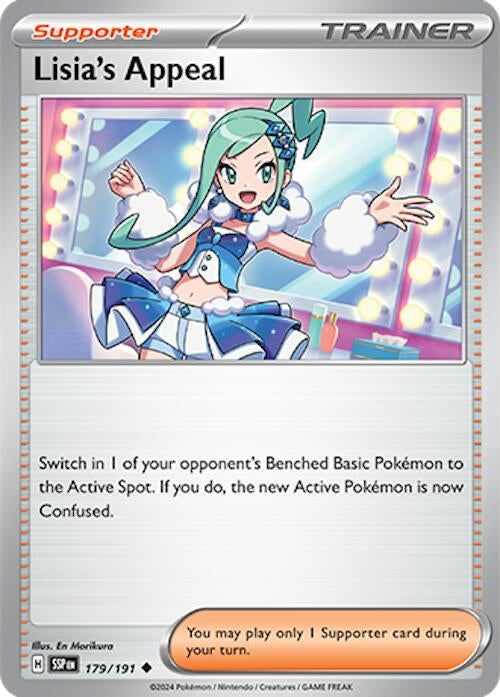 Lisia's Appeal (179/191) (SV08: Surging Sparks)