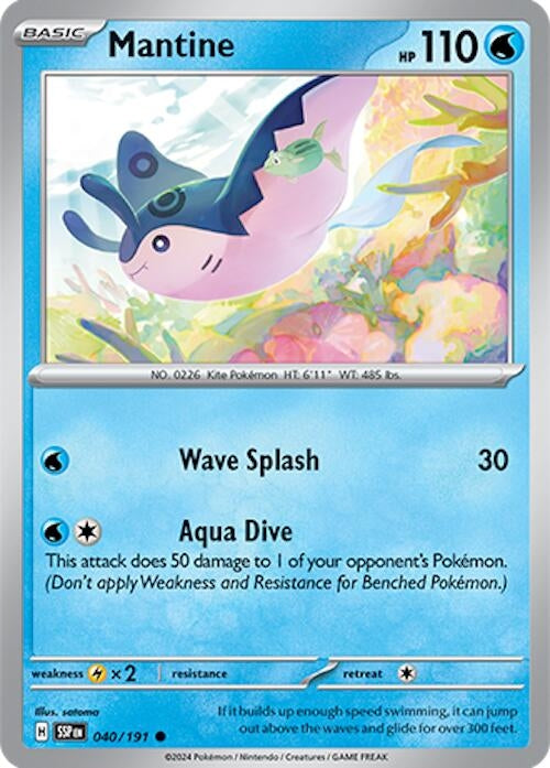 Mantine (040/191) (SV08: Surging Sparks)