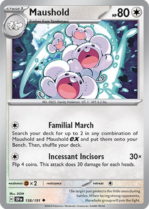 Maushold (158/191) (SV08: Surging Sparks)