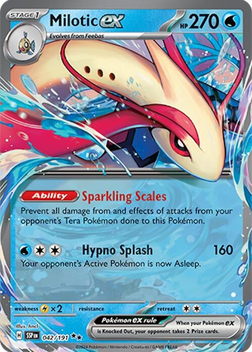 Milotic ex (042/191) (SV08: Surging Sparks)