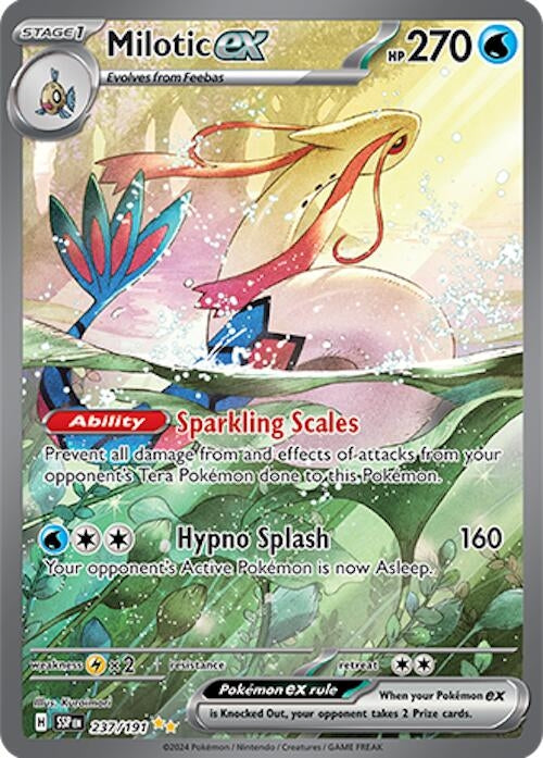 Milotic ex (237/191) (SV08: Surging Sparks)
