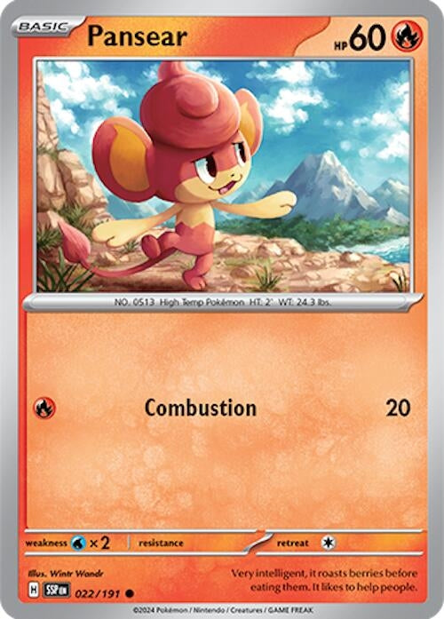 Pansear (022/191) (SV08: Surging Sparks)