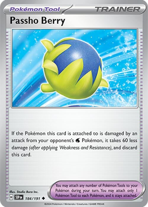 Passho Berry (184/191) (SV08: Surging Sparks)