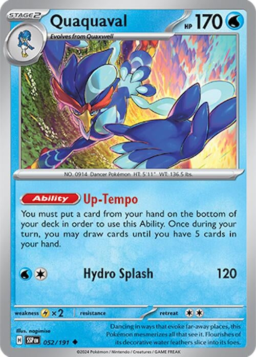 Quaquaval (052/191) (SV08: Surging Sparks)