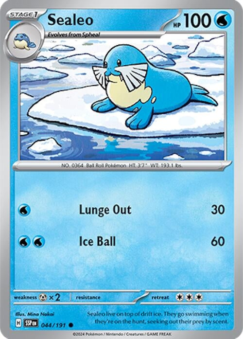 Sealeo (044/191) (SV08: Surging Sparks)