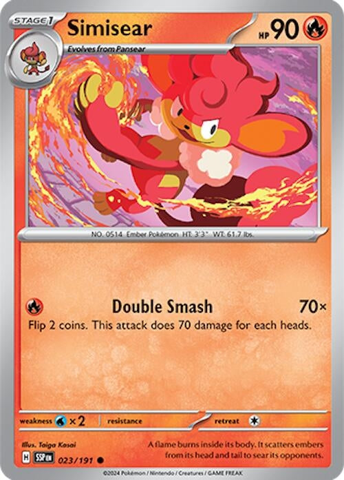 Simisear (023/191) (SV08: Surging Sparks)
