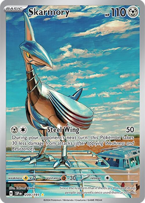 Skarmory (209/191) (SV08: Surging Sparks)