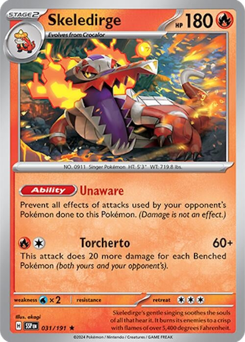 Skeledirge (031/191) (SV08: Surging Sparks)