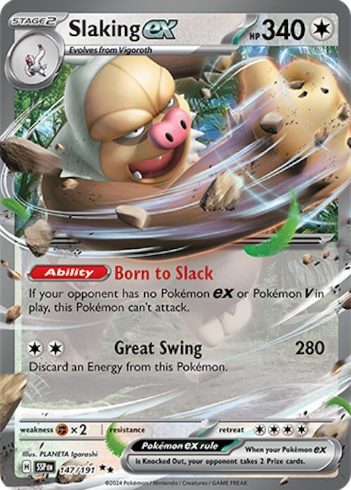 Slaking ex (147/191) (SV08: Surging Sparks)