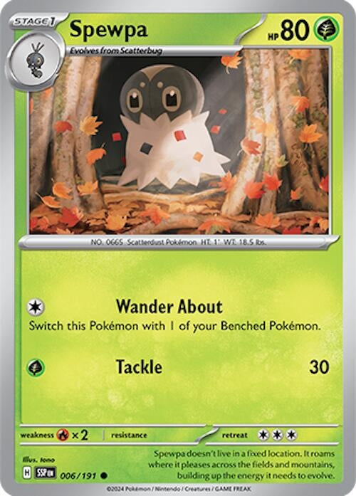 Spewpa (006/191) (SV08: Surging Sparks)