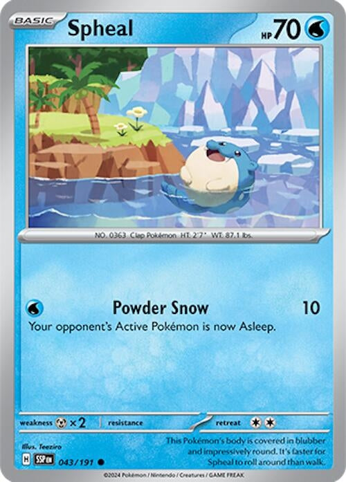 Spheal (043/191) (SV08: Surging Sparks)