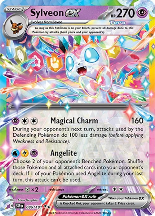 Sylveon ex (086/191) (SV08: Surging Sparks)