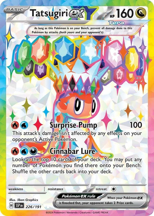 Tatsugiri ex (226/191) (SV08: Surging Sparks)