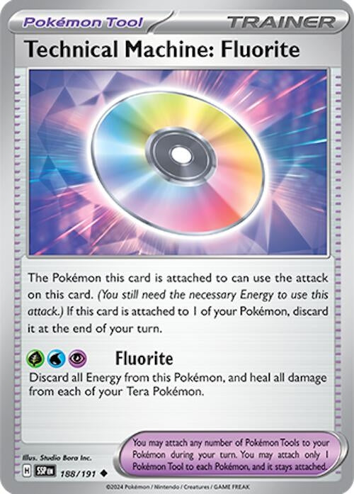 Technical Machine: Fluorite (188/191) (SV08: Surging Sparks)