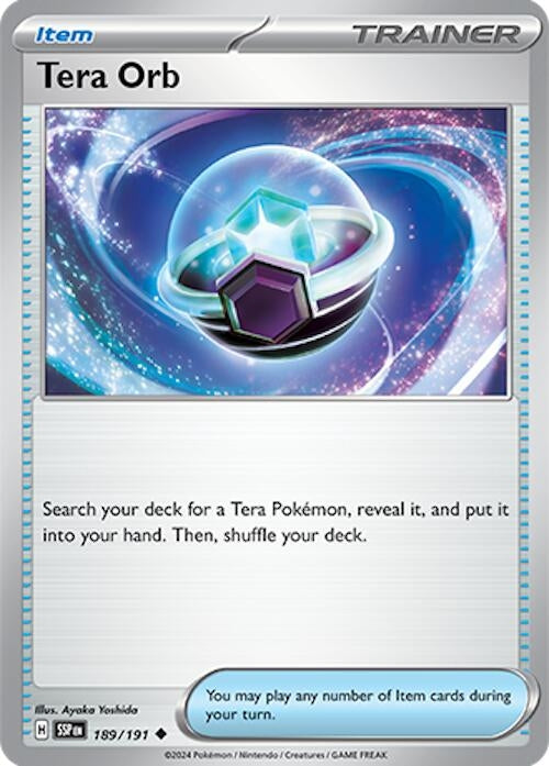 Tera Orb (189/191) (SV08: Surging Sparks)