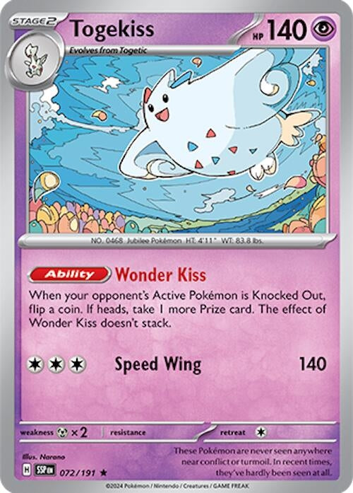 Togekiss (072/191) (SV08: Surging Sparks)