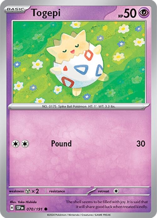 Togepi (070/191) (SV08: Surging Sparks)