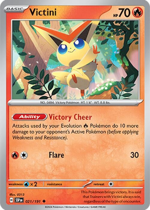 Victini (021/191) (SV08: Surging Sparks)