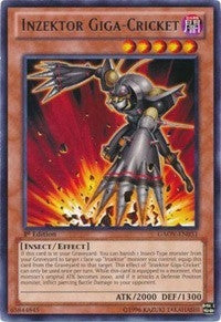 Image for Inzektor Giga-Cricket (GAOV-EN031) (Galactic Overlord) - YuGiOh