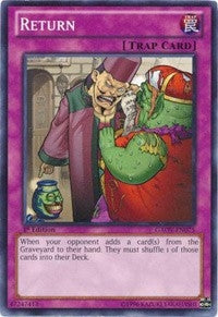 Image for Return (GAOV-EN075) (Galactic Overlord) - YuGiOh