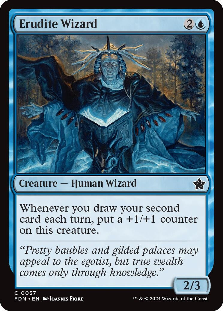 Erudite Wizard (37) (Foundations)