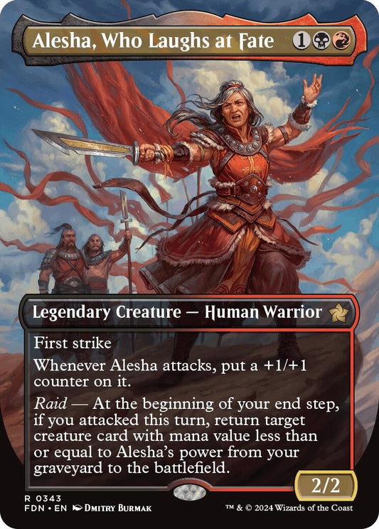 Alesha, Who Laughs at Fate (Borderless) (343) (Foundations)