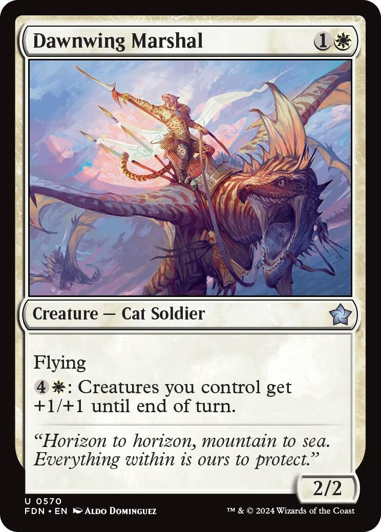 Dawnwing Marshal (570) (Foundations)