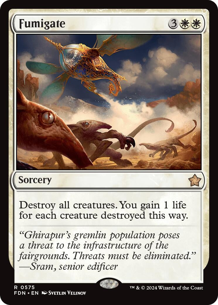 Image for Fumigate (575) (Foundations) - Magic: The Gathering