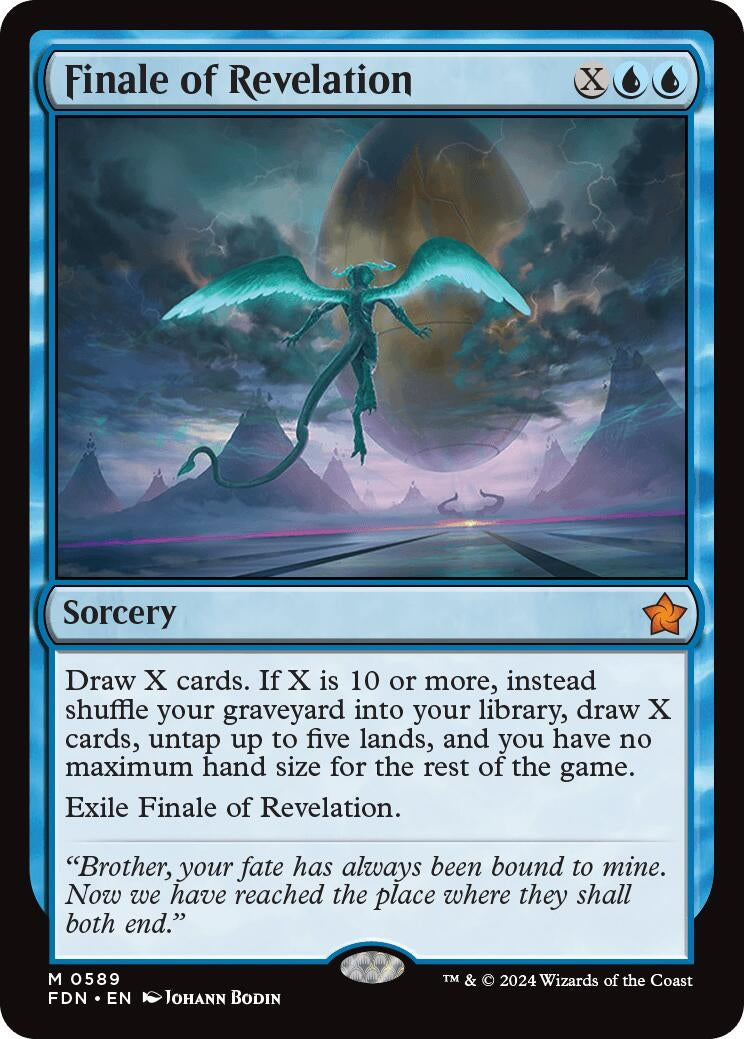 Image for Finale of Revelation (589) (Foundations) - Magic: The Gathering