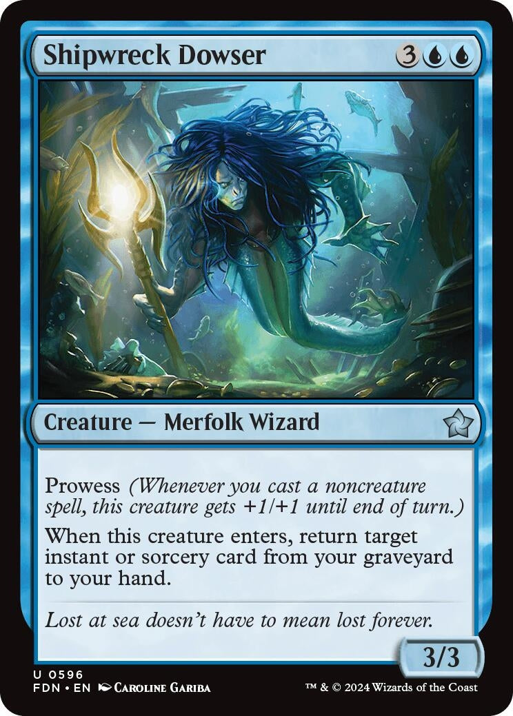 Image for Shipwreck Dowser (596) (Foundations) - Magic: The Gathering