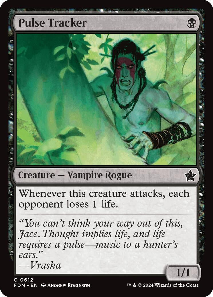 Image for Pulse Tracker (612) (Foundations) - Magic: The Gathering