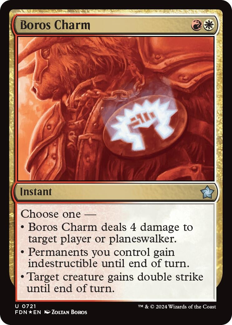 Boros Charm (721) (Foundations)
