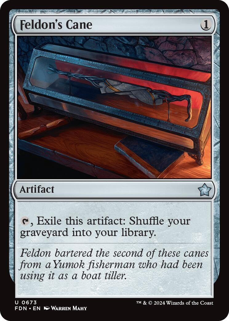 Feldon's Cane (673) (Foundations)