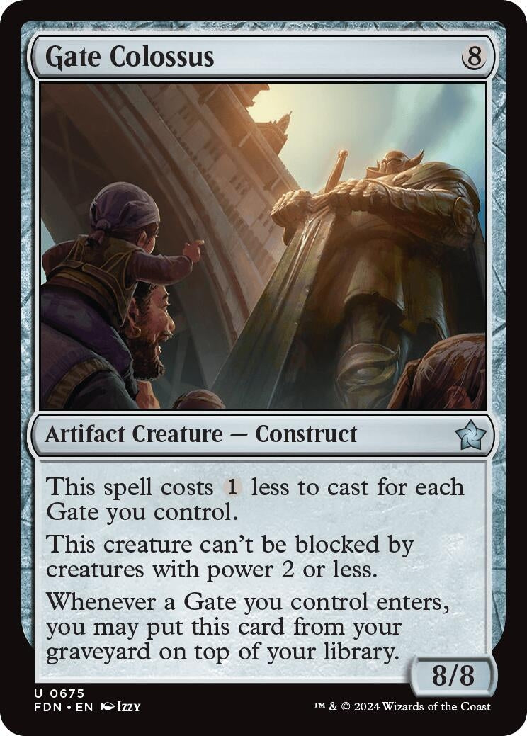 Image for Gate Colossus (675) (Foundations) - Magic: The Gathering