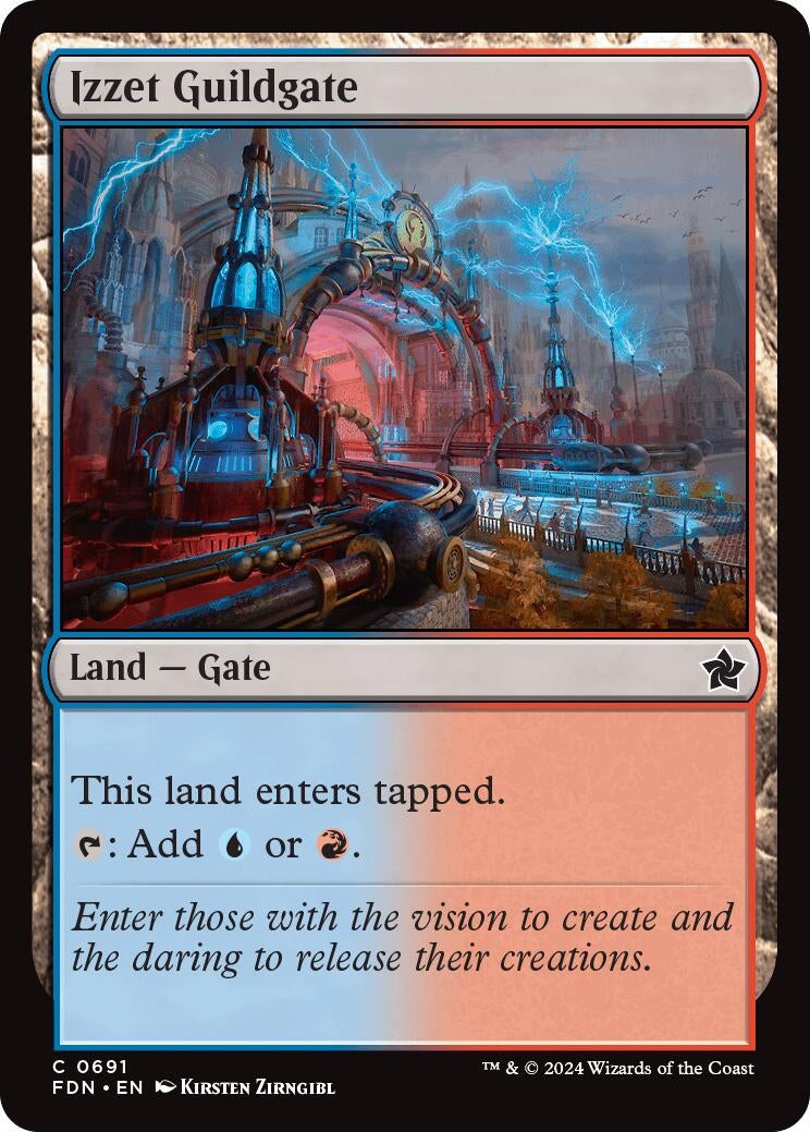 Image for Izzet Guildgate (691) (Foundations) - Magic: The Gathering