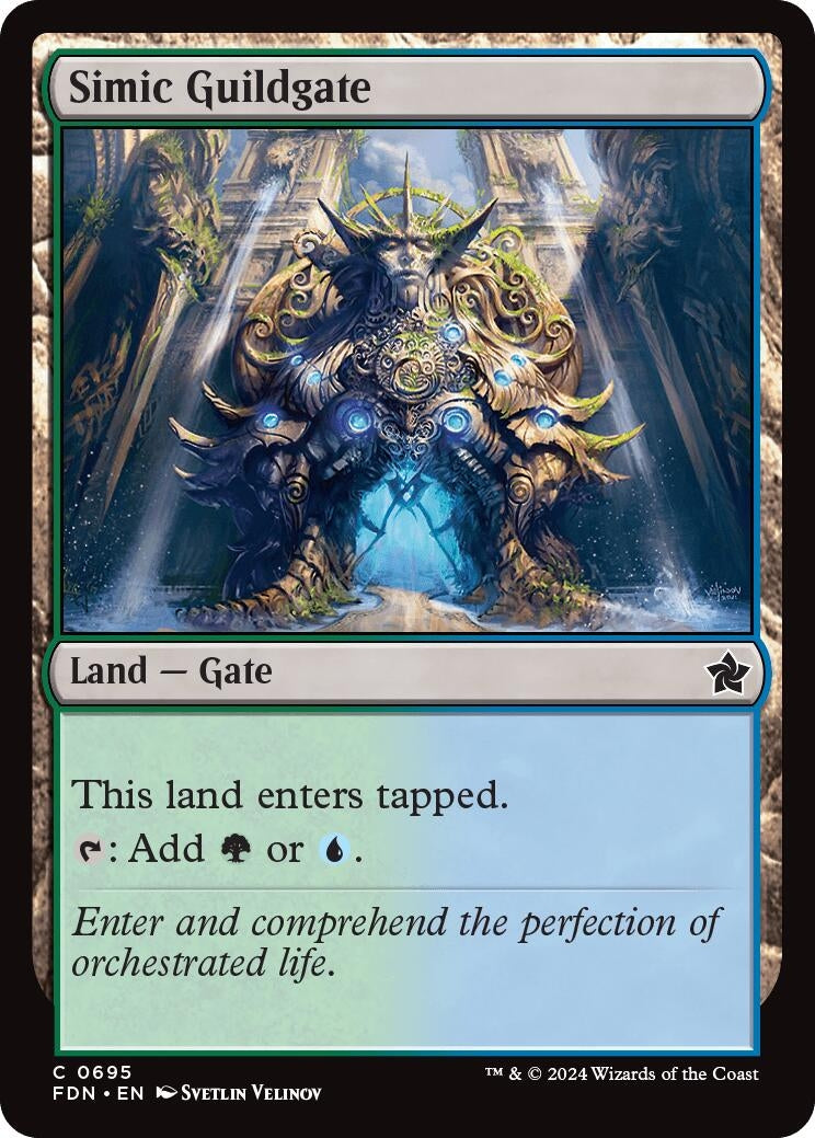 Simic Guildgate (695) (Foundations)