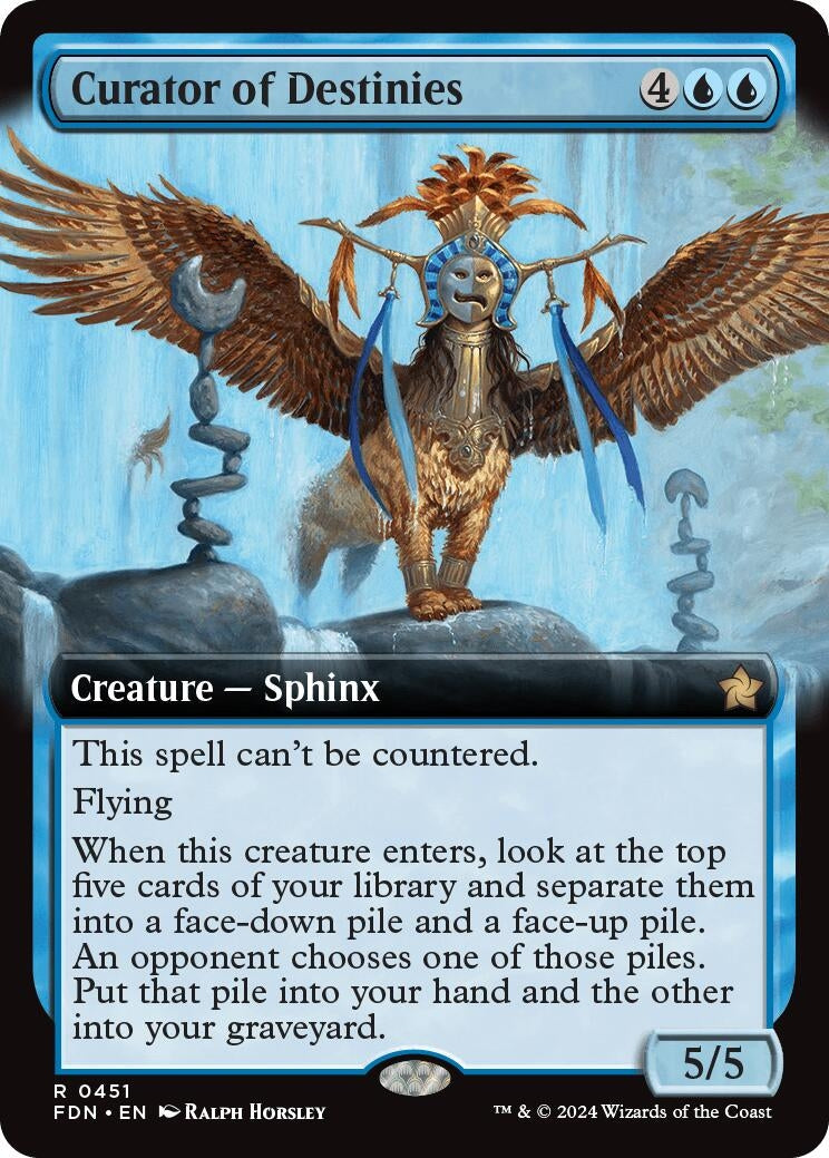 Curator of Destinies (Extended Art) (451) (Foundations)