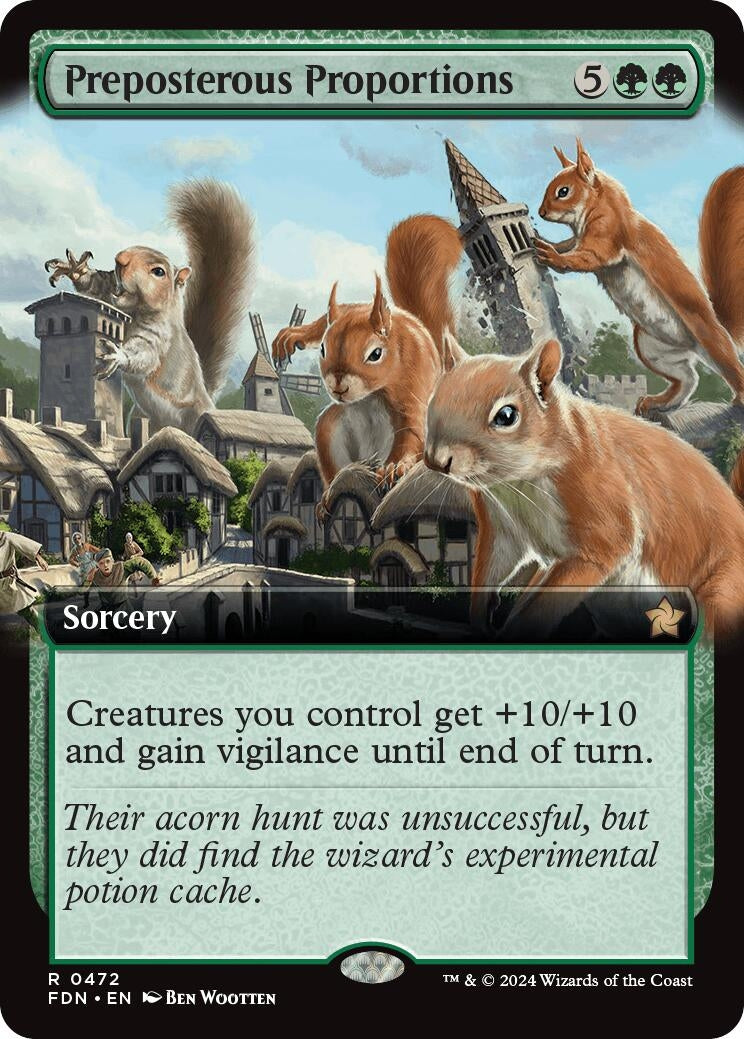 Preposterous Proportions (Extended Art) (472) (Foundations)