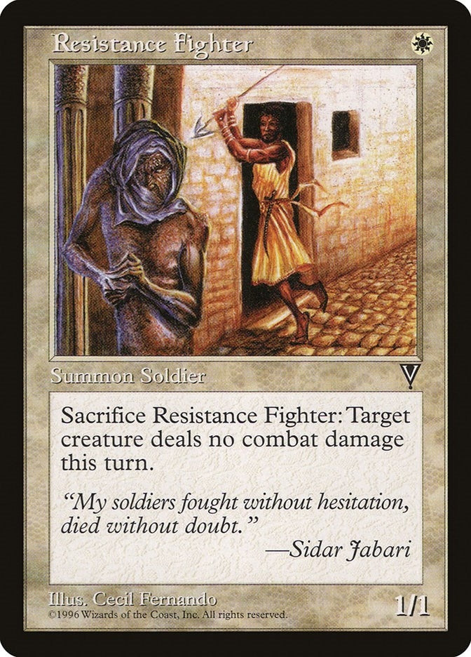 Resistance Fighter (Visions)