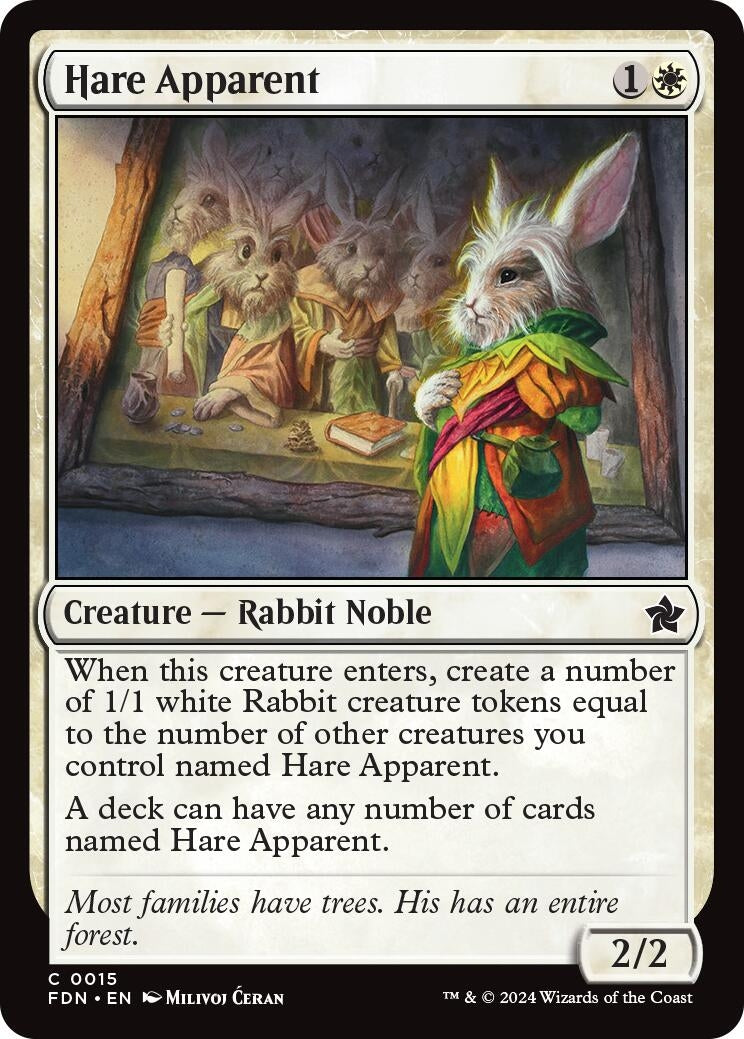 Hare Apparent (15) (Foundations)