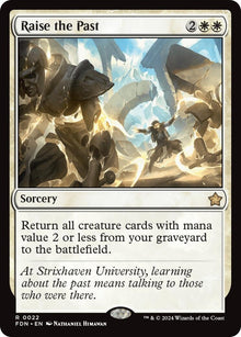 Image for Raise the Past (22) (Foundations) - Magic: The Gathering